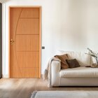 Kit Porta De Madeira 210x62cm Batente 14cm Fechadura Golf Bel