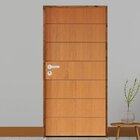 Kit Porta De Madeira 210x62cm Batente 14cm Fechadura Stilo Be