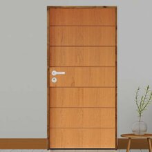 Kit Porta De Madeira 210x62cm Batente 14cm Fechadura Stilo Be