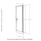 Kit Porta De Madeira 210x62cm Batente 9cm Fechadura Stilo Bel