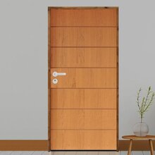 Kit Porta De Madeira 210x62cm Batente 9cm Fechadura Stilo Bel