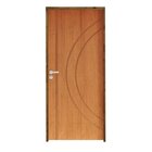 Kit Porta De Madeira 210x62cm Batente 9cm Fechadura Stilo Con