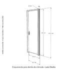 Kit Porta De Madeira 210x70cm Batente 14cm Fechadura Alavanca