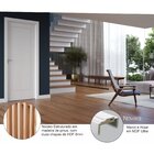 Kit Porta De Madeira 210x70cm Batente Ultra 11cm Novara Premi