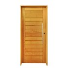 Kit Porta De Madeira 210x72cm Batente 14cm Fechadura Externa