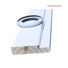 Kit Porta De Madeira 210x72cm Batente 16cm Lisa Primer Unipor