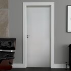 Kit Porta De Madeira 210x72cm Batente 18cm Lisa Primer Unipor