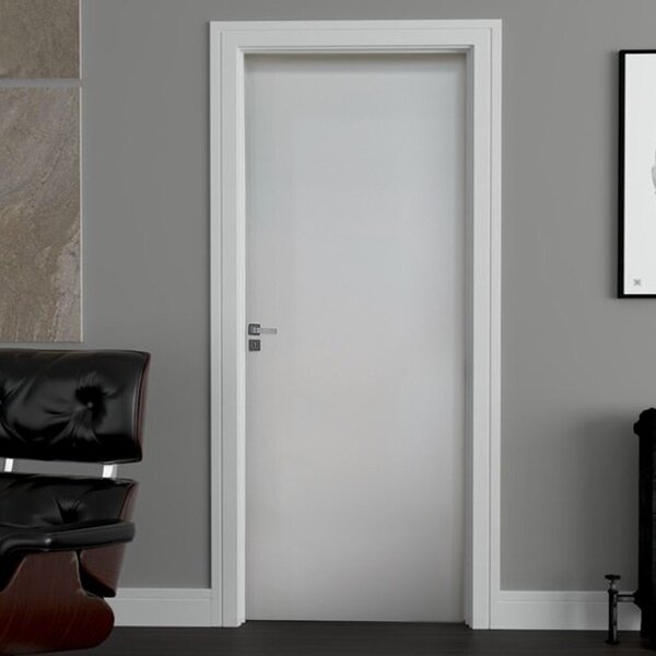 Kit Porta De Madeira 210x72cm Batente 18cm Lisa Primer Unipor