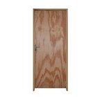 Kit Porta De Madeira 210x80cm Batente 11cm Fechadura Alavanca