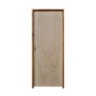 Kit Porta De Madeira 210x80cm Batente 14cm Fechadura Golf Rod