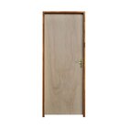 Kit Porta De Madeira 210x80cm Batente 14cm Fechadura Golf Rod