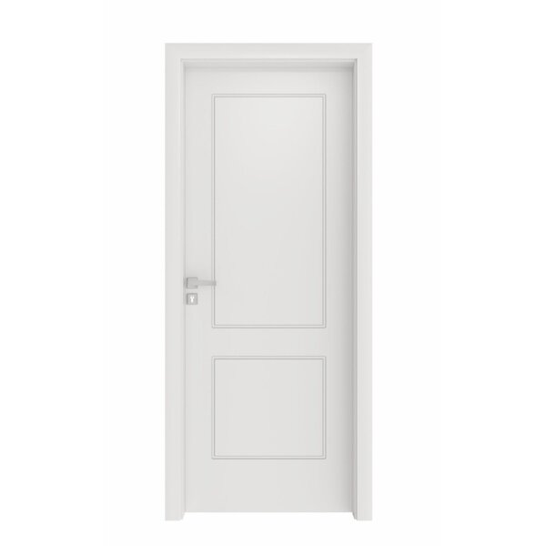 Kit Porta De Madeira 210x80cm Batente Ultra 9cm Rocca Premium