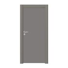 Kit Porta De Madeira 210x80cm Lisa Laqueada Esquerda Moldufam