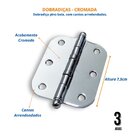 Kit Porta De Madeira 210x80cm Lisa Laqueada Moldufama Abertur