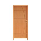 Kit Porta De Madeira 210x82cm Batente 11cm Fechadura Golf Bel