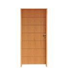 Kit Porta De Madeira 210x82cm Batente 11cm Fechadura Golf Bel