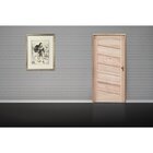 Kit Porta De Madeira 210x82cm Batente 11cm Fechadura Golf Mir