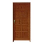 Kit Porta De Madeira 210x82cm Batente 11cm Fechadura Golf Rod