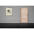 Kit Porta De Madeira 210x82cm Batente 11cm Fechadura Golf Rod