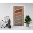 Kit Porta De Madeira 210x82cm Batente 11cm Fechadura Golf Rod