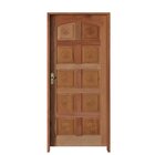 Kit Porta De Madeira 210x82cm Batente 11cm Fechadura Golf Rod