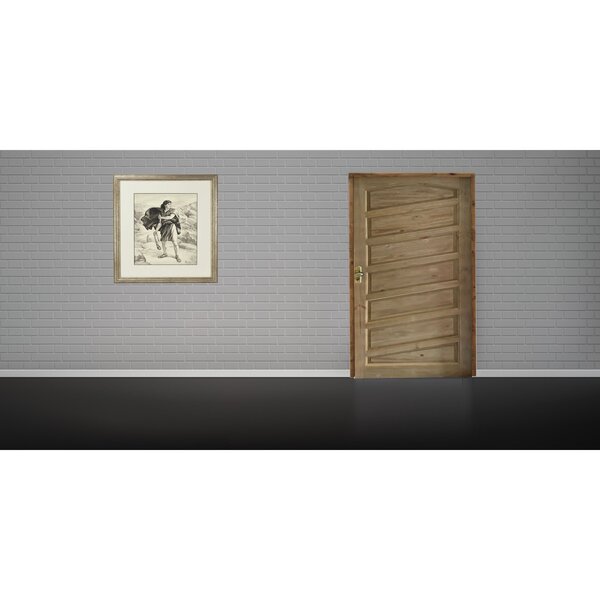 Kit Porta De Madeira 210x82cm Batente 11cm Fechadura Stilo Ro