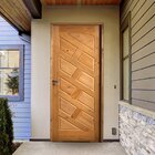 Kit Porta De Madeira 210x82cm Batente 11cm Spazio Eco Uniport