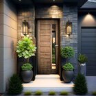 Kit Porta De Madeira 210x82cm Batente 14cm Bbv Eco Uniportas