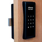 Kit Porta De Madeira 210x82cm Batente 14cm Fechadura Digital