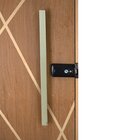 Kit Porta De Madeira 210x82cm Batente 14cm Fechadura Digital