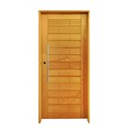 Kit Porta De Madeira 210x82cm Batente 14cm Fechadura Externa