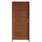 Kit Porta De Madeira 210x82cm Batente 14cm Fechadura Golf Rod