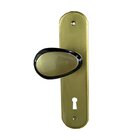 Kit Porta De Madeira 210x82cm Batente 14cm Fechadura Golf Rod