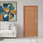 Kit Porta De Madeira 210x82cm Batente 14cm Fechadura Stilo Be