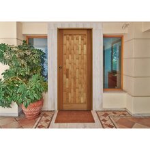 Kit Porta De Madeira 210x82cm Batente 14cm Fechadura Stilo Ro