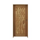 Kit Porta De Madeira 210x82cm Batente 14cm Fechadura Stilo Ro