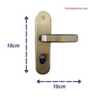 Kit Porta De Madeira 210x82cm Batente 16cm Spazio Eco Uniport