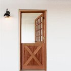 Kit Porta De Madeira 210x82cm Holandesa Maciça Madersilva Ced