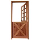 Kit Porta De Madeira 210x82cm Holandesa Maciça Madersilva Ced