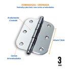 Kit Porta De Madeira 210x90cm Lisa Laqueada Moldufama Abertur