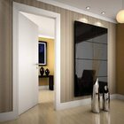 Kit Porta De Madeira 210x90cm Lisa Primer Esquerda Moldufama