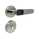 Kit Porta De Madeira 210x92cm Batente 14cm Fechadura Digital