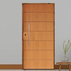 Kit Porta De Madeira 210x92cm Batente 14cm Fechadura Rolete B