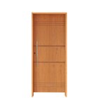 Kit Porta De Madeira 210x92cm Batente 14cm Fechadura Rolete B