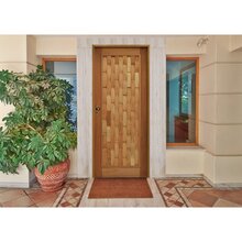 Kit Porta De Madeira 210x92cm Batente 14cm Fechadura Stilo Ro