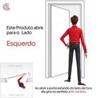 Kit Porta De Madeira 210x92cm Batente 15cm Lisa Primer Unipor