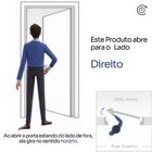 Kit Porta De Madeira 210x92cm Batente 15cm Lisa Primer Unipor