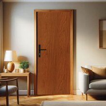 Kit Porta De Madeira 215x75cm Batente De Aço 14cm Duraplac Ma