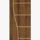 Kit Porta De Madeira 215x85cm Batente De Aço 6,5cm Duraplac A