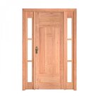 Kit Porta De Madeira 2 Vitrôs Direita 213cmx136cm Pe27 Esel N